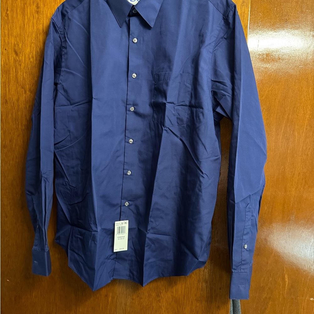 Van Heusen Deep Blue Dress Shirt
